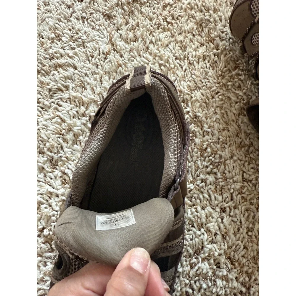 Orthofeet Men's Orthopedic Closed Toe Sandals Leather Comfort‎ Walking